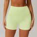 Women's Clothing Quick Drying Nude Sports Shorts High Waist Tight Yoga Pants Pocket Breathable Running Fitness Shorts_ecoleips.com