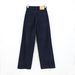 CE Straight Corduroy Jeans For Women, Navy Blue, High-waisted, Loose, Casual, Wide-leg, European And American Style,_ecoleips.com