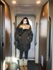 girl Lamb Wool Mid-Length Jacket For Women 2025 New Workwear Parka Thickened Slimming Cotton Coat_ecoleips.com