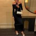Women's New Off-Shoulder Evening 2025 Autumn Winter Style Sexy Slim Fit Dress_ecoleips.com