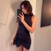 Solid Color Elegant Fashion Slim Fit High Quality Texture Sleeveless Ruched Hip Wrapped Bodycon Dress For Women_ecoleips.com