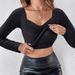 Women's Clothing High Elasticity Slim Thin Seamless Base Shirt Wear As An Inner Layer And Outer Layer Long Sleeve Top_ecoleips.com