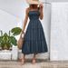 new Product 2025 Summer European And American Multi-color Women's Clothing Cross-border Elastic Off-shoulder_ecoleips.com