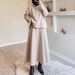 Women's Clothing Autumn New Products Women's Solid Color Hooded Top Fashion Skirt Suit_ecoleips.com