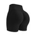 Cross-border Summer Outdoor Yoga With Peach Butt And Tummy Control, High-waisted, High-elastic Seamless Sports Shorts_ecoleips.com