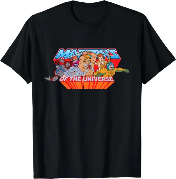 Women's T-Shirts Masters Of The Universe Heroes T-Shirt_ecoleips.com