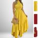 Spring New Women's Clothing Elegant Stylish Solid Color Full Skirt Dress American Style Clothing_ecoleips.com