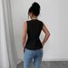 Women's Clothing Sleeveless Slimming Vest American Style Summer Fashion Elegant New Style Top_ecoleips.com