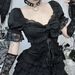 Dark Gothic Subculture Strappy Girl Shirt Sexy Hot Versatile Top for Women New Arrivals_ecoleips.com