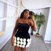 Women's Clothing 3D Floral Print Sleeveless Off-Shoulder Bodycon Dress Sexy Bandage Gown For Women Banquet Wear_ecoleips.com