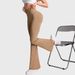 Women's Clothing High Waist And Abdomen Pants For Women Deep V Flared Peach Hip Sports Tights High Elastic Running Fitness Trousers_ecoleips.com