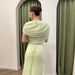 Women's Solid Color Long Sleeve Dress Spring Autumn New Arrival Style Loose Fit Straight_ecoleips.com