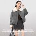 2025 Winter New Turn-down Fur Collar Short White Goose Down Jacket For Women Loose Commuting Petite Warm Coat_ecoleips.com