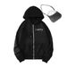 "Women's Letter Print Hooded Sweatshirt – Winter Fleece-Lined Thickened Pullover, Oversized Streetwear Top"_ecoleips.com