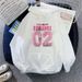 Hooded Sweatshirt Loose Fit Printed 2025 New Hot-Selling Casual Fleece-Lined Autumn Winter Pullover Top For_ecoleips.com