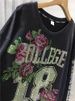 Women's Clothing Version 2-300 Catties Heavy Duty Hot Diamond Sweater For Women Light Luxury Slim Long Sleeves Stylish Age Reducing Top_ecoleips.com