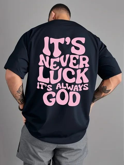 Men's Casual Cotton T-Shirt Trendy Print Relaxed Fit Short Sleeve Tee for Campus Streetwear_ecoleips.com