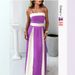 Women's Clothing Women's Elegant Style Fashion Contrast Color High Waist Suspender Dress 68521_ecoleips.com