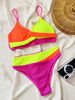 Women's European American Style Two Piece Bikini Swimwear Hot Selling Swimsuit Yoga Wear TM09HY_ecoleips.com
