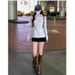 Early Winter Velvet Black Slim-fit Soft Shell Jacket Cycling Suit Women's 2026 New Waist Autumn And Winter Wear_ecoleips.com