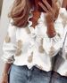 Spring/Summer New Long Sleeve Ruffled Shirt Women's Shirt_ecoleips.com