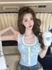 American-style U-neck Knitted Vest Women, Suitable For Outerwear, With A High-end Feel, New Summer Design, Unique And_ecoleips.com