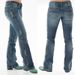 Women's Slim Fit Jeans - Embroidered Washed Denim Pants, High Waist Stretch Trousers_ecoleips.com