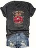 Harajuku Strawberry Fields Forever Letter Print Women T Shirt Short Sleeve Crew Neck Summer Casual Top For Women Clothes Shirts_ecoleips.com