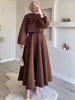 Women's Clothing Plus Size Women's Fashion Dress Middle East New Hot Diamond Robe With Headscarf_ecoleips.com