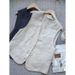 Women's Clothing cotton and linen! Layering without fear of hot summer, versatile and slim vest_ecoleips.com
