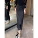 Women's High-Waisted Bodycon Midi Skirt Korean Style Versatile Black Patchwork Long Skirt Simple Elegant Design Summer New Arrival_ecoleips.com