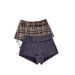 Women's High-Waisted Button down Wool Shorts Stylish Slimming Grey Retro A-Line Bodycon Hot Pants for Autumn/Winter_ecoleips.com