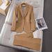 Women's Clothing Professional Suit Set Autumn Style Receptionist Business Manager Work Uniform Formal Jacket_ecoleips.com