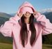 Men's & Women's Hooded Sweatshirt With Built-in Sleep Mask – Oversized Streetwear Pullover (XS-XXXL, Black/Pink/Grey/Burgundy/Beige)_ecoleips.com
