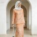 Women's Fashionable Long Dress Two Piece Set Muslim Clothing_ecoleips.com