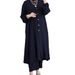 Women's Ice Silk Solid Color Split Stand Collar Shirt And Trousers Set Cross Border Factory New Loose Clothing_ecoleips.com