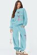 Women's Oversized Hoodie & Wide-Leg Pants Set - Thickened Long Sleeve Casual Outfit (Grey/Blue/Light Blue/White, S-XL)_ecoleips.com