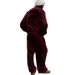 Women's Casual Long Sleeve Hooded Sports Cardigan Pants Two-piece Set Spring And Autumn Women's Cotton Sweater_ecoleips.com