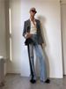 K Women's New Fashion Style Versatile Slim Fit Casual Jeans Pants_ecoleips.com