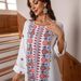 Muslim Robe Ethnic Long Skirt Printed Gilded Beaded Elegant Women's Robe_ecoleips.com