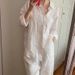 Linen White For Women, Summer 2026 New Style, Sun-protective Long-sleeve Jacket, Loose And Casual, Old Money Style_ecoleips.com
