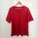 Cross-Border European And American Clothing Foreign Trade Spring Summer New Color Loose Half Sleeve V-Neck Cotton_ecoleips.com