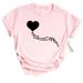 Summer European And American Fashion Geometric Pattern White Printed One-piece Base Shirt Plus Size Women's Short-sleeve_ecoleips.com