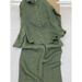 Women's Clothing Unique And Beautiful Suit Spring New Women's High End Green Shirt Wide Leg Pants Two Piece Suit_ecoleips.com