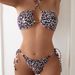 2026 Nw Europan And Amrican Forign Trad Lopard Print Ti-Nck Sxy Bikini Two-Pic Swimsuit In Stock For_ecoleips.com