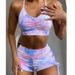 Verve 2025 New Women's Bikini Swimsuit Sports Two-Piece Vacation High-Waisted Swimwear_ecoleips.com