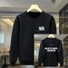 FW25 Matching Couple Cotton Crew Neck Sweatshirt - His & Hers_ecoleips.com