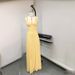 Women's Clothing Women's Elegant Strapless Long Dress Yellow Vacation Style For Formal & Casual For Women_ecoleips.com