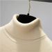 Turtleneck Winter Sweater Women Elegant Thicken Velvet Lined Warm Sueter Knitted Pullover Slim Tops Jersey Knitwear Jumper New_ecoleips.com