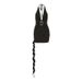 European And American Style 2024 Autumn New Women's Fashion Trendy Sexy Halter Neck Backless Slim-fit Bodycon Solid_ecoleips.com